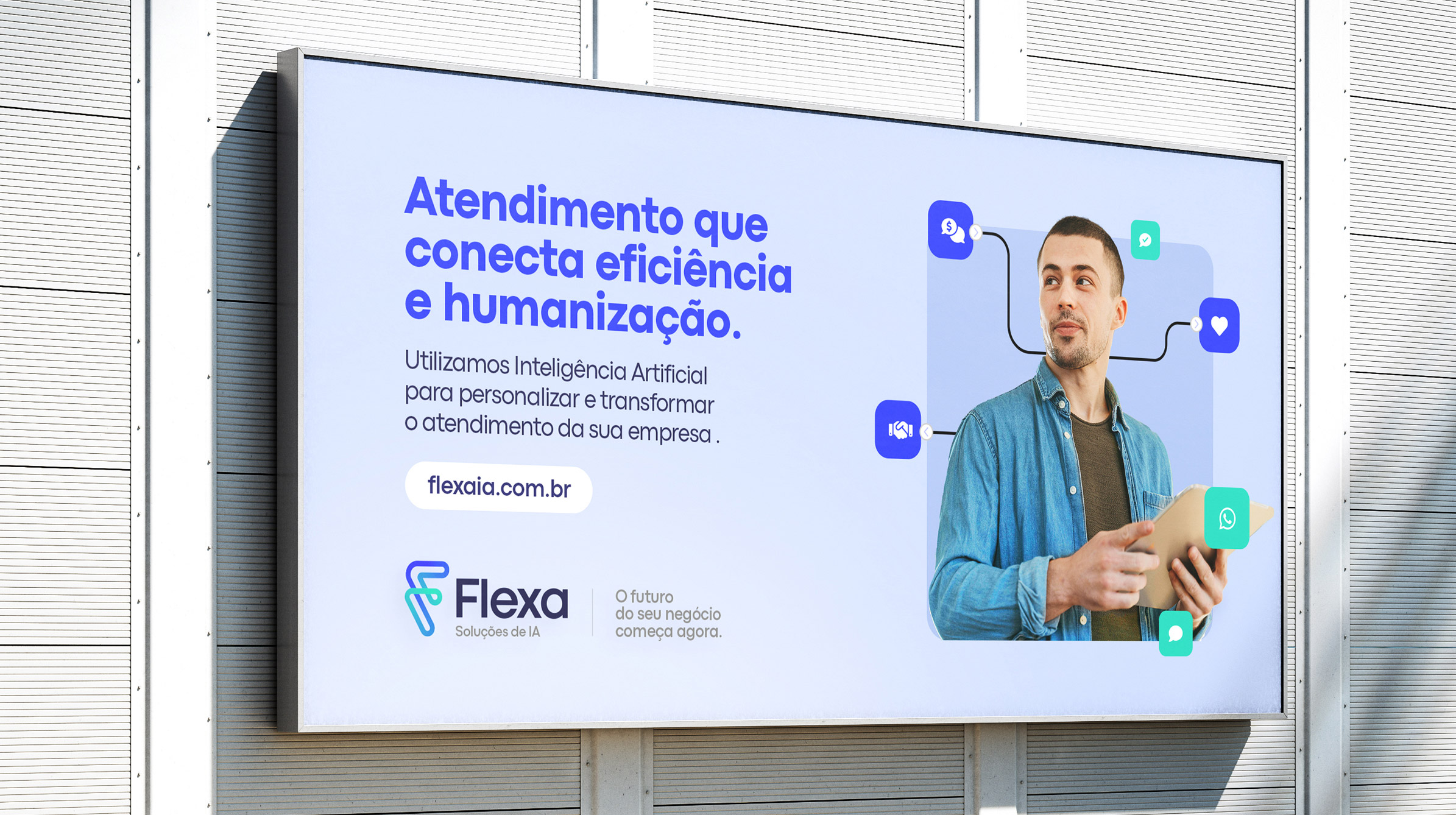 Placa Outdoor Flexa